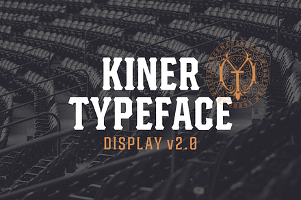 Kiner Family Pack, a Serif Font by YockMercado