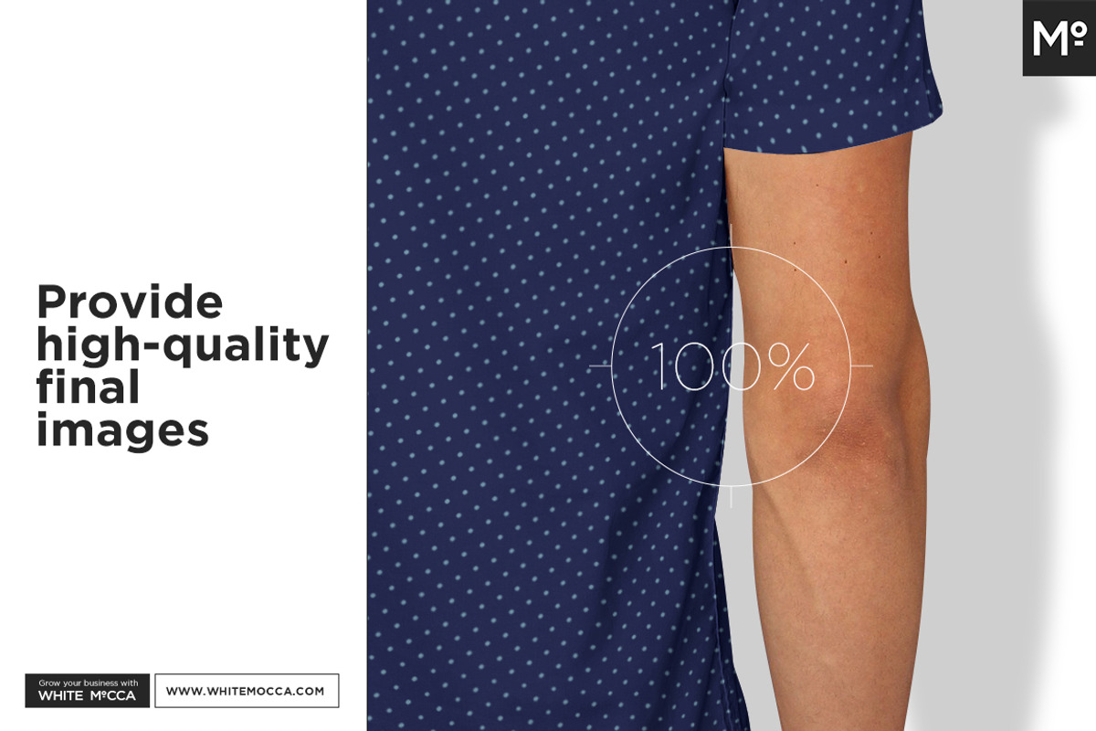 Short Sleeves Dress Shirt Mock-up, a Household Mockup by Mocca Mockups Store (Photo 8 of 9)