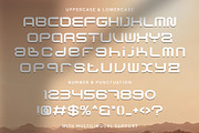 Puertos - Geometric Futuristic Font, a Sans Serif Font by fluffstudio (Thumbnail 9 of 10)
