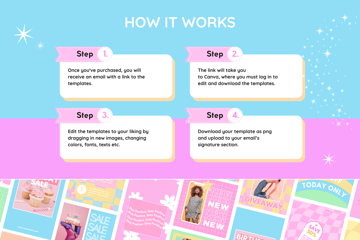 Bright Email Signature Templates, an Email Template by SunshineStudioBoutique (Photo 9 of 9)