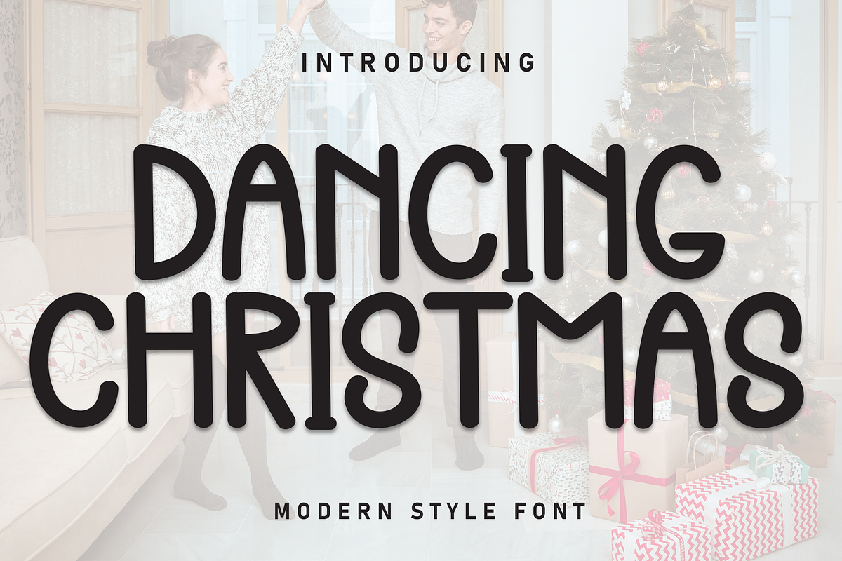Dancing Christmas | Script Font, a Script Font by Scratchones (Photo 1 of 8)