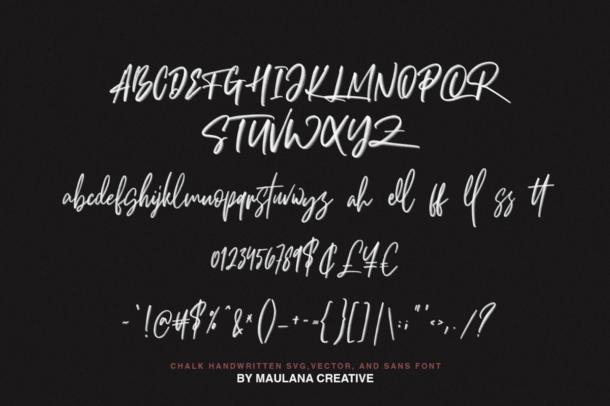 Brotthers SVG Brush Font, a Handwritten Font by Maulana Creative (Photo 6 of 10)