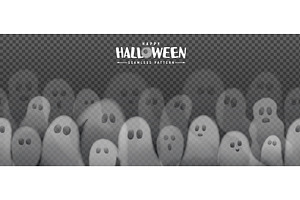 Seamless banner for Halloween, a Texture Illustration by Andrey Yaroslavtsev