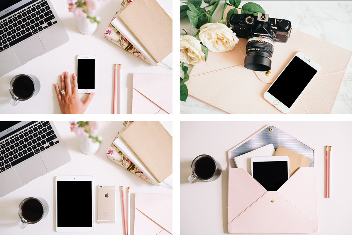 Feminine Tech Mockups, a Social Media Template by Brand Strategy Co. (Photo 4 of 5)