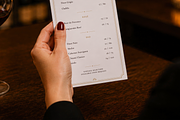 Restaurant Menu / Wine List Mockup, an Advertising Mockup by Serenefeeling (Thumbnail 3 of 6)