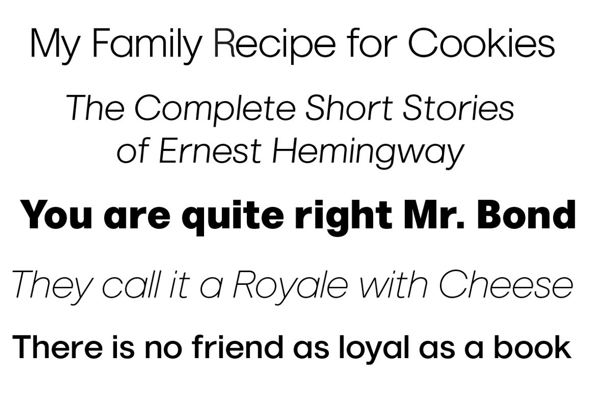 Marlin Sans SQ Upright Italic+Slant, a Font by FontMesa (Photo 2 of 10)