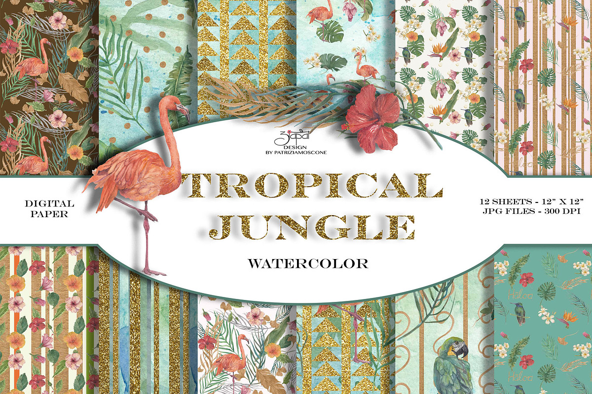Tropical Jungle, an Animal Illustration by patriziamoscone (Photo 1 of 4)