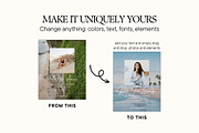 Green Coastal Scrapbook Instagram, a Social Media Template by Anna Design Studio (Thumbnail 7 of 11)
