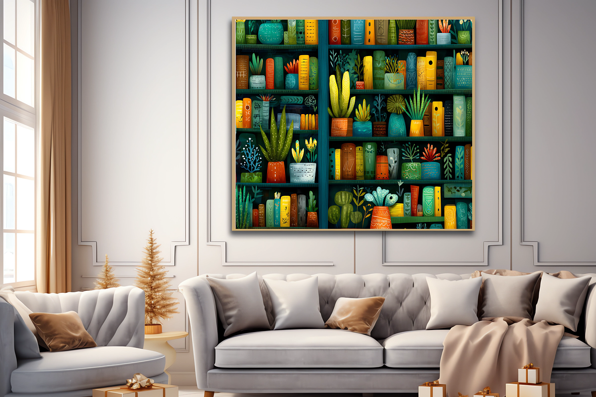 72 Book Lovers Digital Paper, a Pattern Graphic by LA Design (Photo 10 of 10)