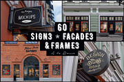 60 Signs, Facades and Frames mockups, a Cups & Container Mockup by Madebyvadim (Thumbnail 1 of 6)