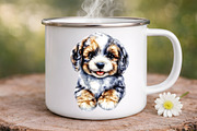 watercolor funny peeking dogs clipar, an Illustration by GatewayDesign (Thumbnail 9 of 9)