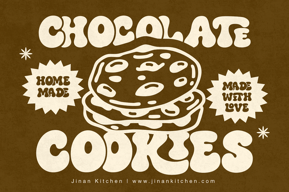 Frostbite Christmas – Groovy Font, a Handwritten Font by Ainun Jinan (Photo 4 of 12)