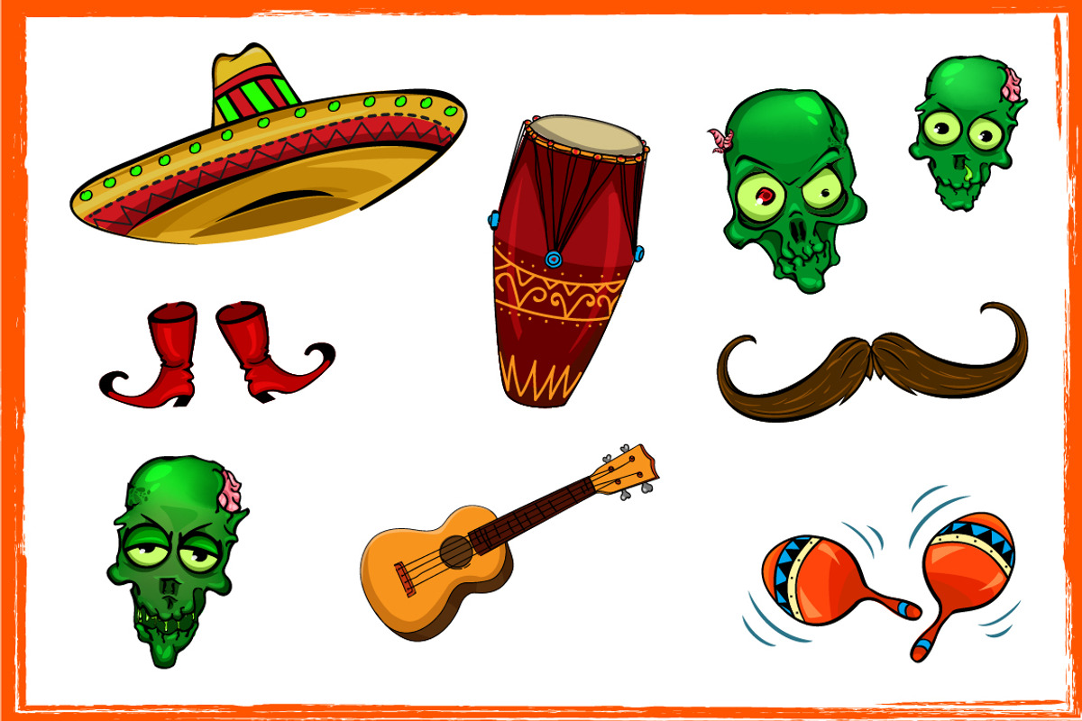 Tequila bundle, font, mascots & more preview 4