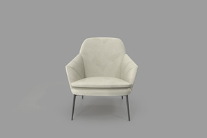 Hug Fabric Lounge Chair