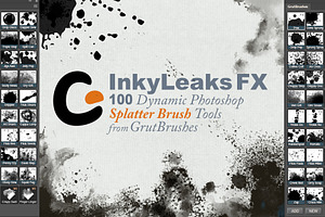 100 Photoshop Splatter Brush Tools