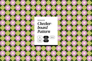 Checkerboard Pattern, a Pattern Graphic by Neermana