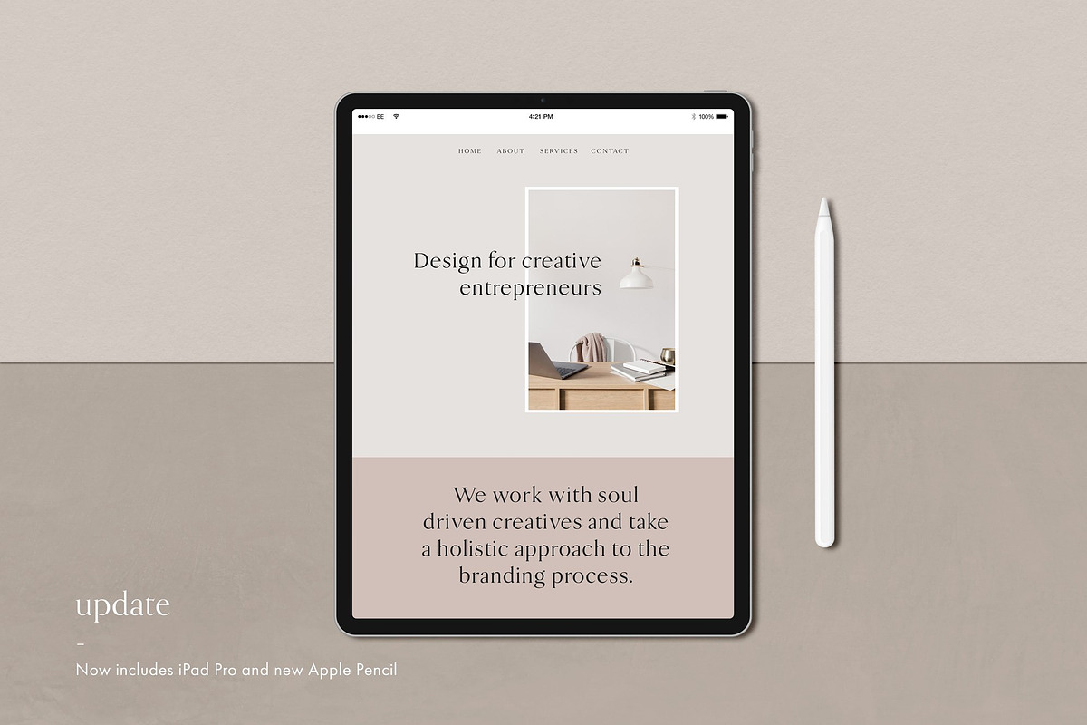 4 IN 1 iPad & iPhone Mockup Bundle, an iPad Mockup by Moyo Studio (Photo 12 of 18)
