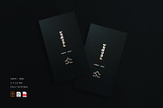 5 in 1 Vertical Luxury Business Card, a Business Card Template by Ctrl space studio (Thumbnail 6 of 6)