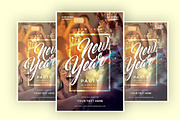 NEW YEAR PARTY, a Flyer Template by What a Story (Thumbnail 2 of 2)