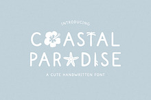 Coastal Paradise - Cute Summer Font