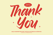 Broklyn Enthusia Bold Handwritten, a Script Font by Letterena Studios Script (Thumbnail 20 of 20)