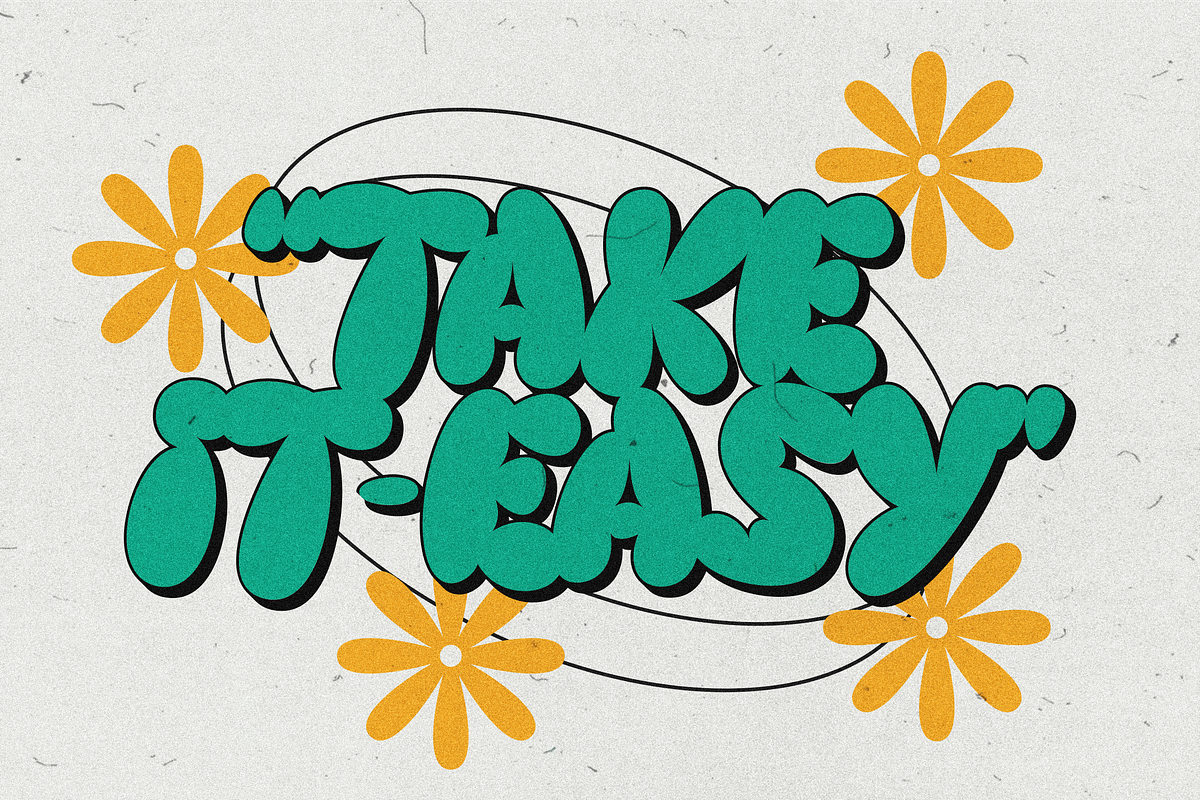 Edkies Bubbly, a Sans Serif Font by 24Design Studios (Photo 4 of 9)