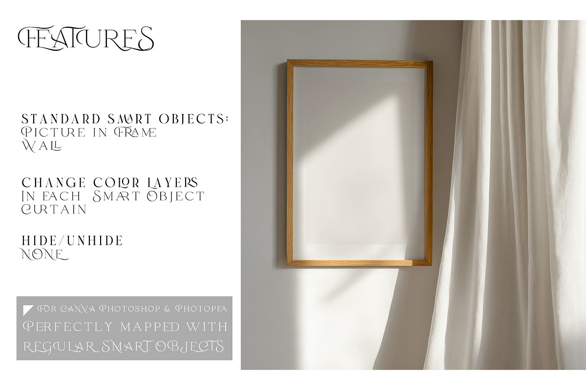 Frame & Wallpaper Mockups, a Mockup by mock-ups (Photo 3 of 29)