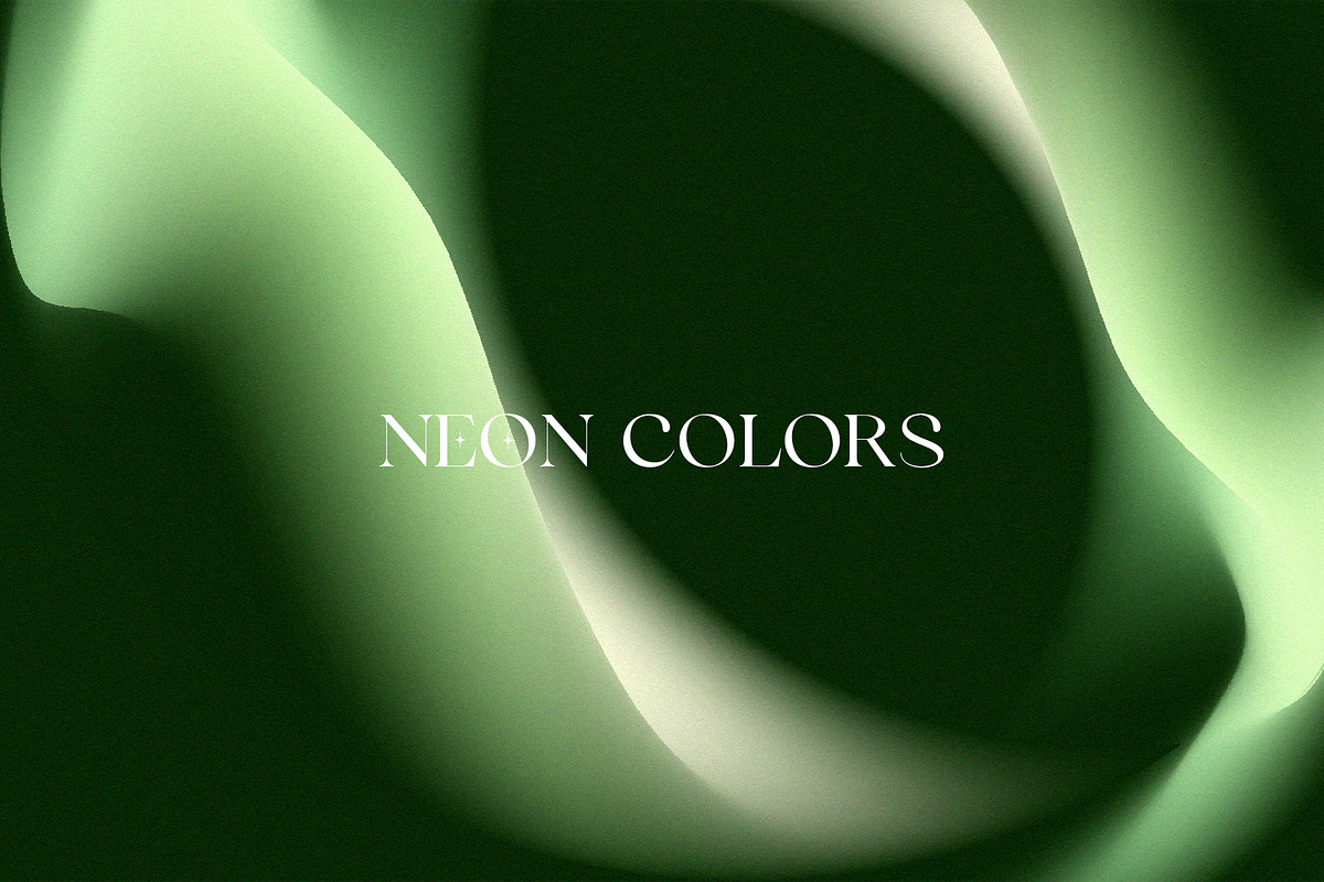 Neon Shape Grainy Gradient Textures, a Background Graphic by Mohit Designer (Photo 6 of 10)