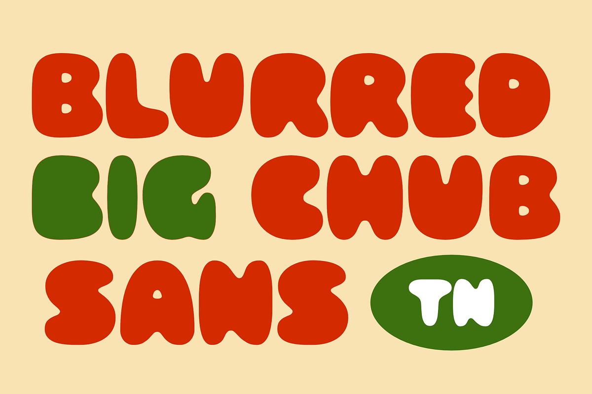 Crumb Buns - Retro Chunky Sans Font, a Sans Serif Font by Typia Nesia (Photo 2 of 12)