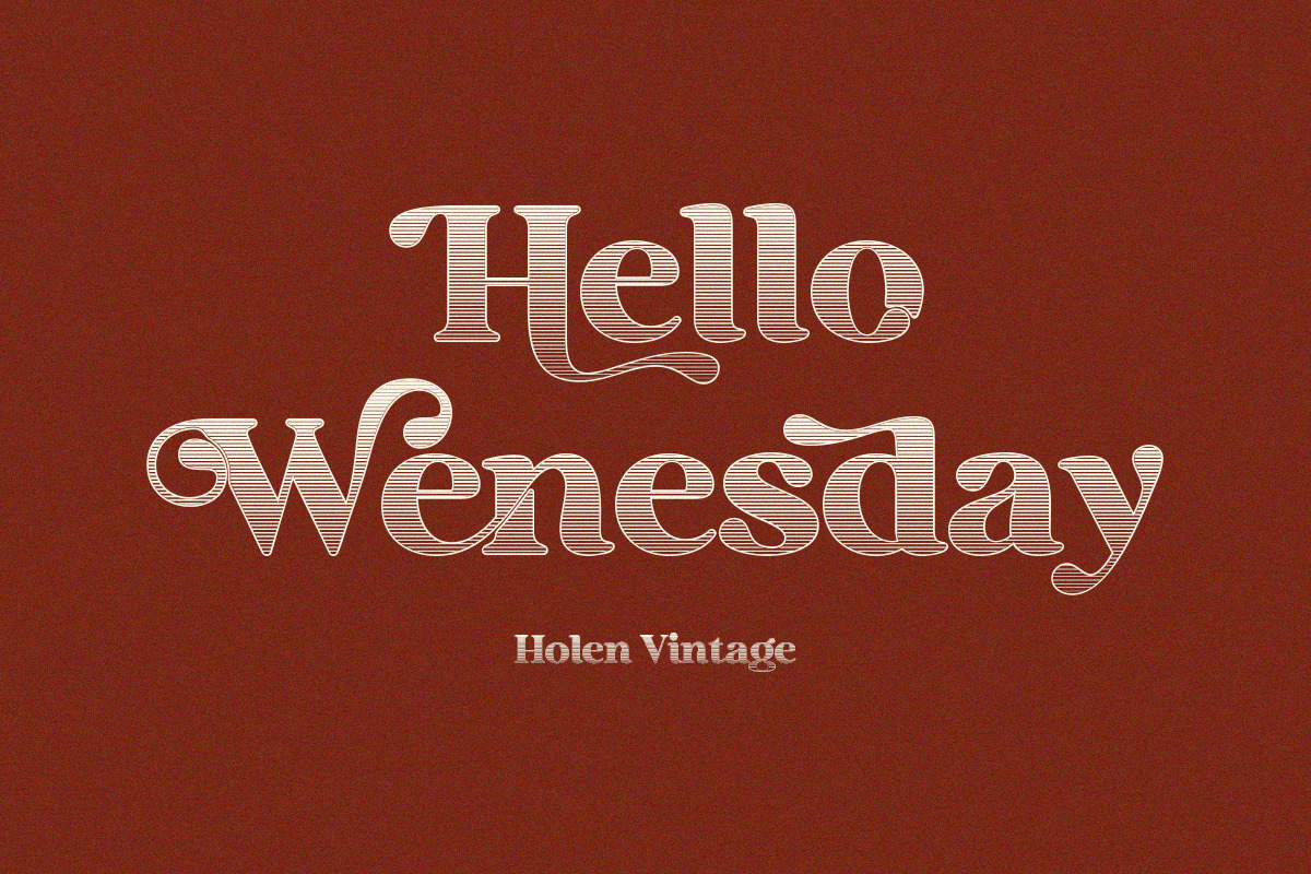 Holen Vintage, a Serif Font by Attract Studio (Photo 7 of 25)