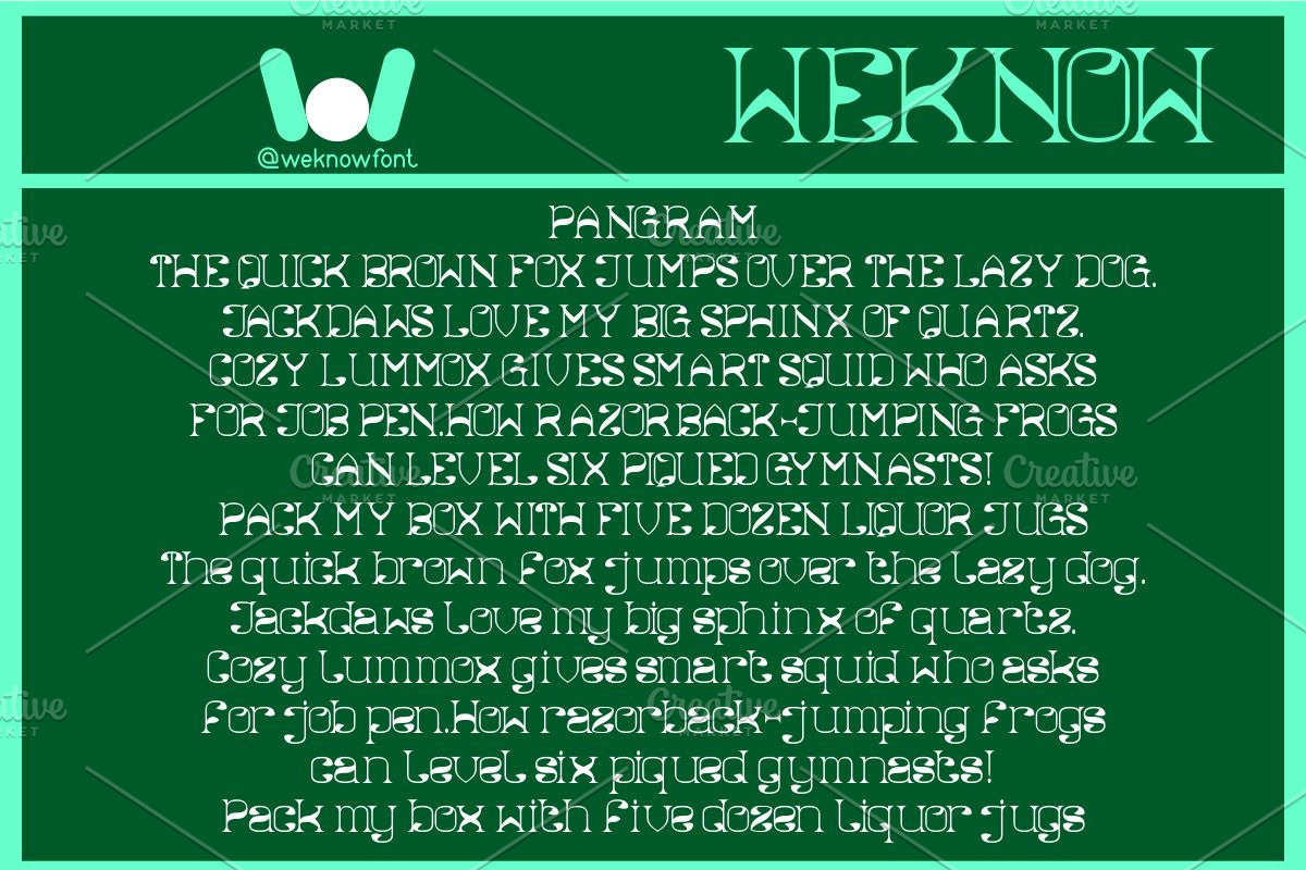 Natural Vibes font, a Serif Font by weknow (Photo 6 of 8)