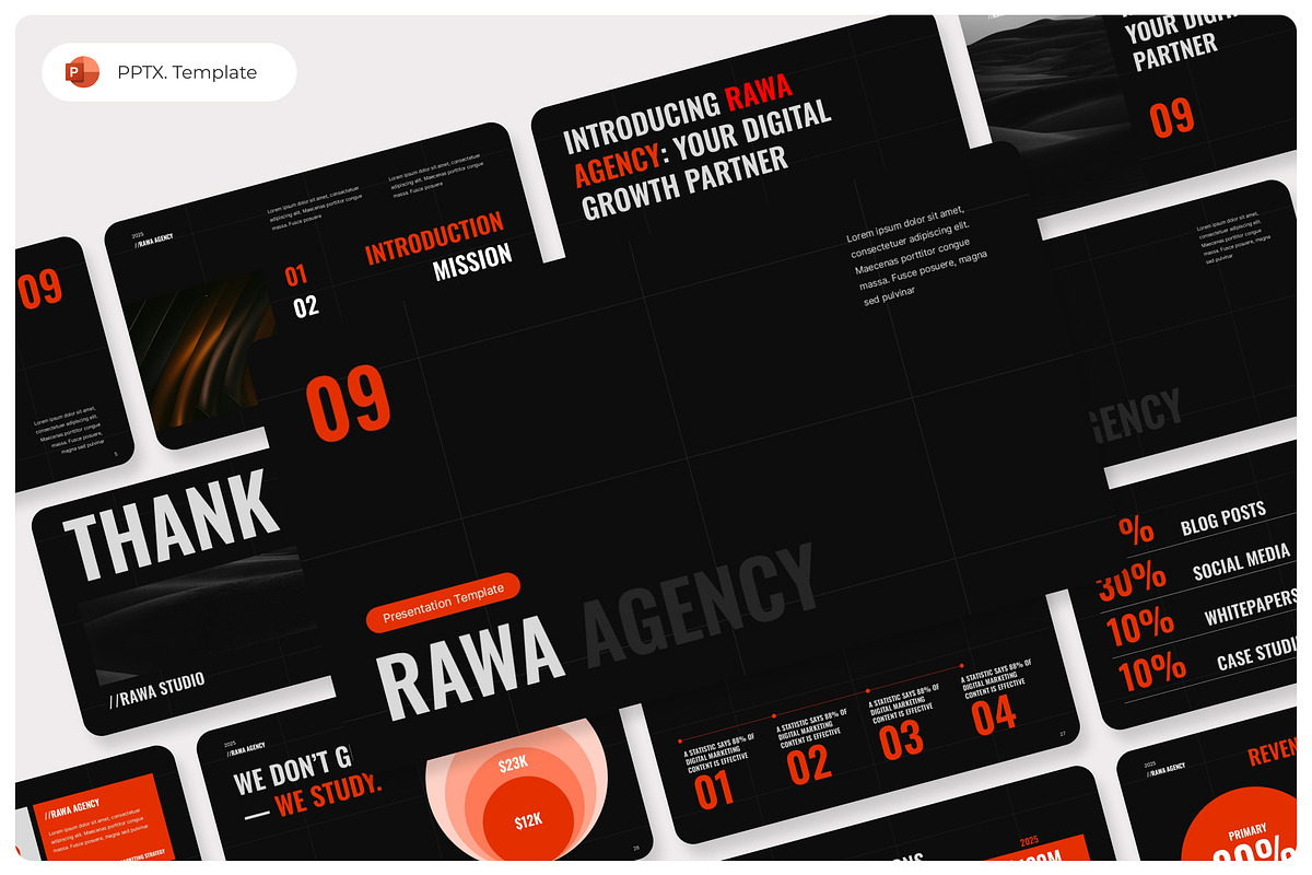 Agency Presentation PowerPoint, a Presentation Template by Premast (Photo 1 of 4)