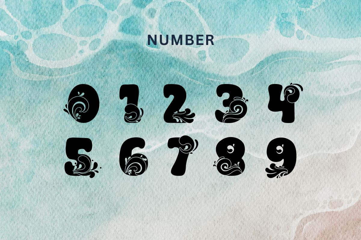 The Wave - Groovy Display Font, a Symbol Font by AnningArts (Photo 7 of 7)