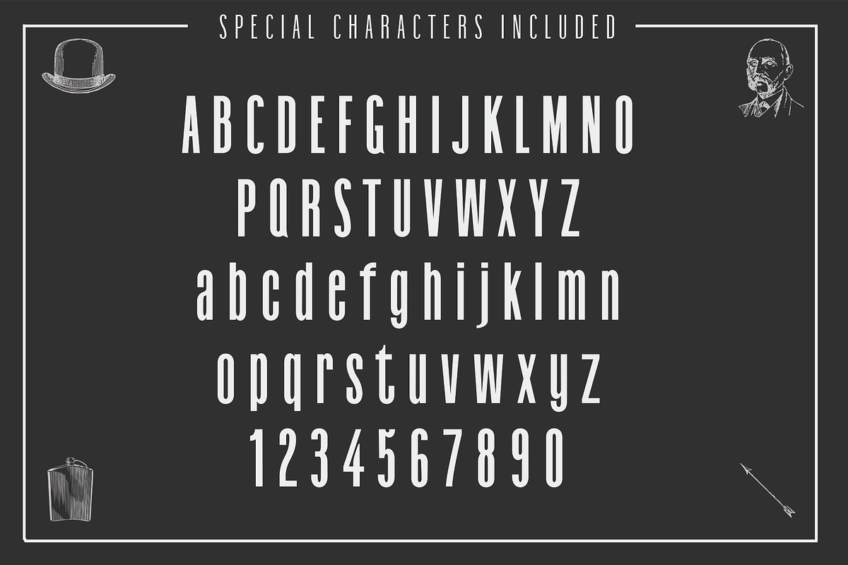 Black Velvet Typeface preview 3