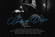 Fallenthina Thatcher, a Script Font by pineungtype (Thumbnail 8 of 11)