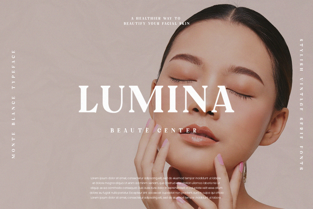 Monte Blance - Vintage Stylish Serif, a Serif Font by TypeFounder (Photo 2 of 10)