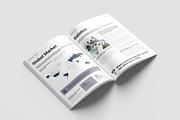 Business Plan Template, a Brochure Template by GoldenGrid Studio (Thumbnail 8 of 11)