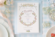 Summer Garden Wedding Set, a Decorative Illustration by AlenaVlasko stock Market (Thumbnail 3 of 10)