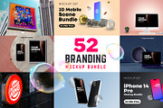 The Ultimate Branding Mockup Bundle, a Device Mockup by AN Productions (Thumbnail 1 of 15)