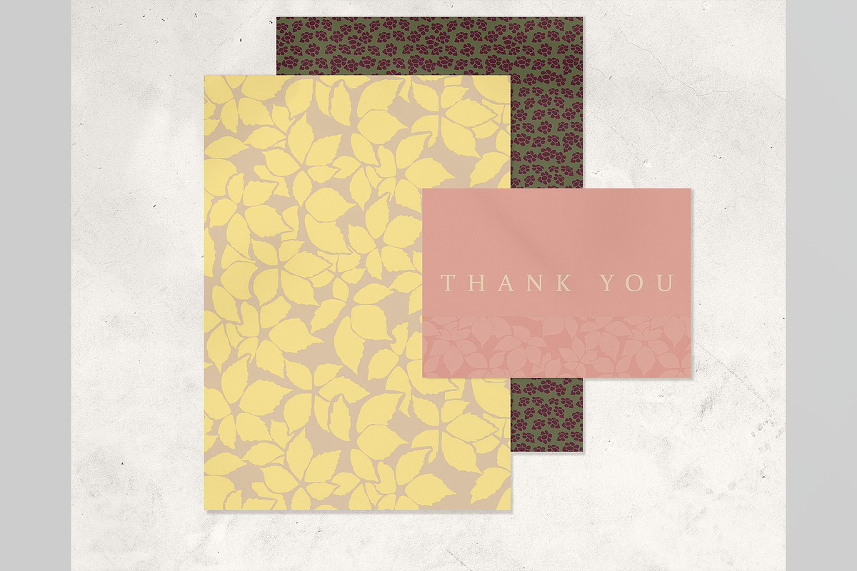 Botanical Silhouette Patterns, a Pattern Graphic by NatalieArtsDenysenko (Photo 8 of 8)