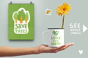 Eco stickers. Zero waste, eco life., an Object Graphic by anna khramtsova (Thumbnail 4 of 8)