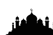 Beautiful Ramadan mosque silhouette, an Illustration by Amazin_art (Thumbnail 23 of 31)