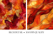 Autumn Alcohol Ink Textures, a Texture Graphic by Artful Assets Boutique (Thumbnail 3 of 4)