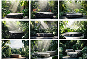 Stone Podium & Tropical Greenery, a Nature Photo by Nebbia (Thumbnail 2 of 3)