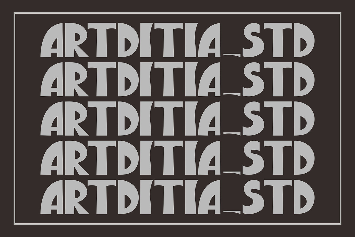 Mahisa Bold, a Symbol Font by artditiastd (Photo 2 of 3)