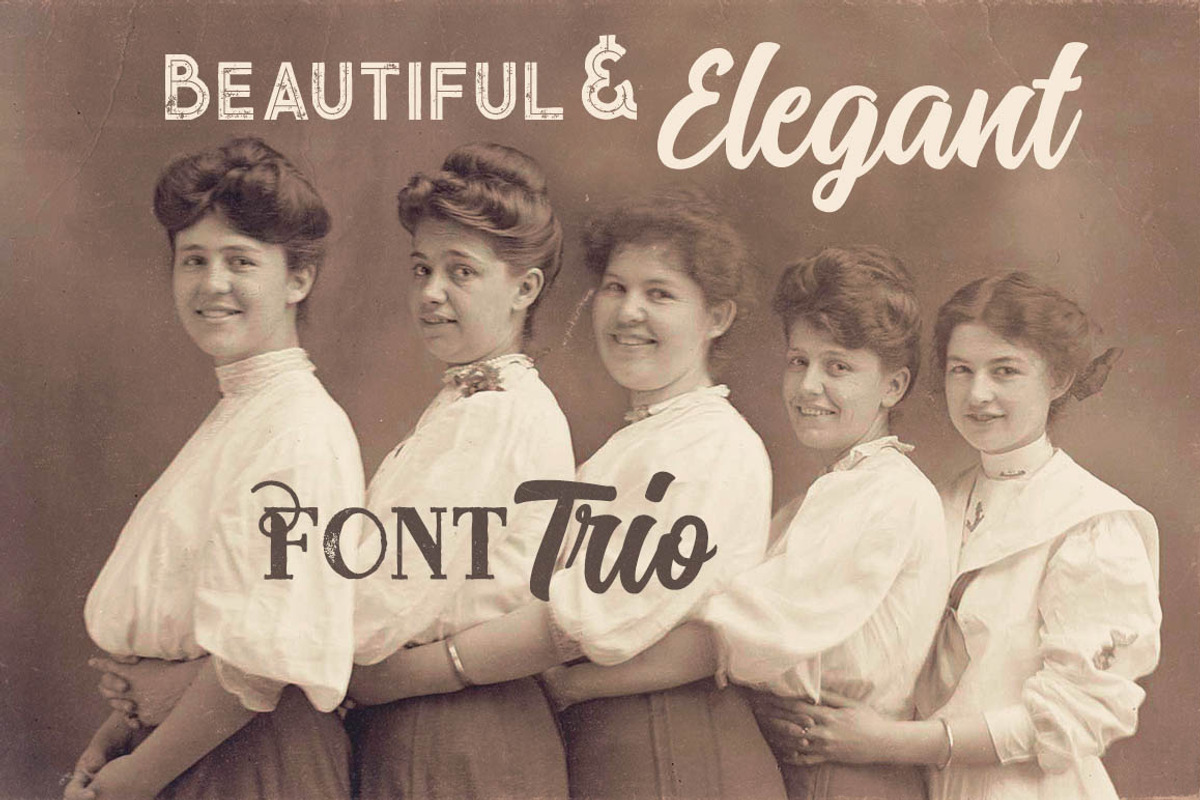 History Font Trio preview 3