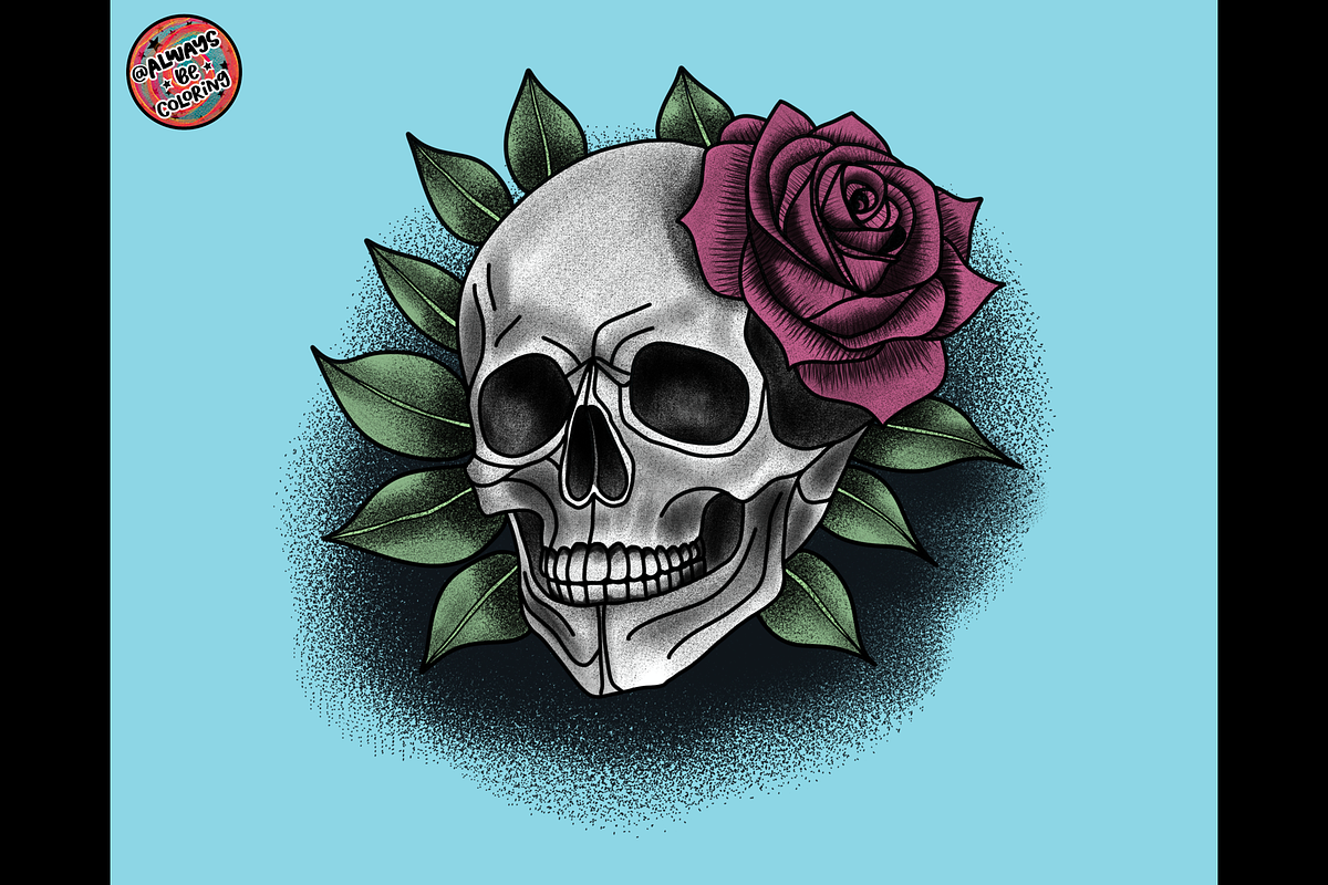 Procreate Tattoo Brush Set, a Brush Add-On by AlwaysBeColoring (Photo 11 of 11)