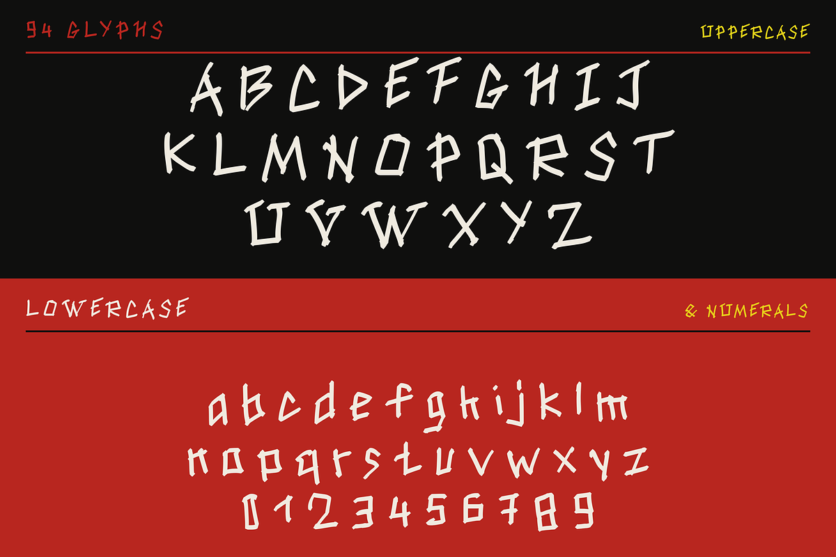 Shard — Rough Marker Display Font, a Handwritten Font by Lettra Studio (Photo 2 of 15)