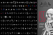 Gothic Princess, a Pattern Graphic by OlgaSoi007 (Thumbnail 4 of 13)