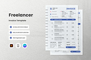 3 Set Freelancer Invoice Template V4, a Print Template by twinstd (Thumbnail 2 of 3)